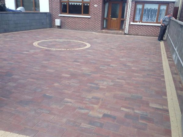 Our block pavers finished project in Burncourt