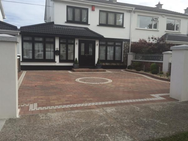 Our block pavers finished project in Castlebridge