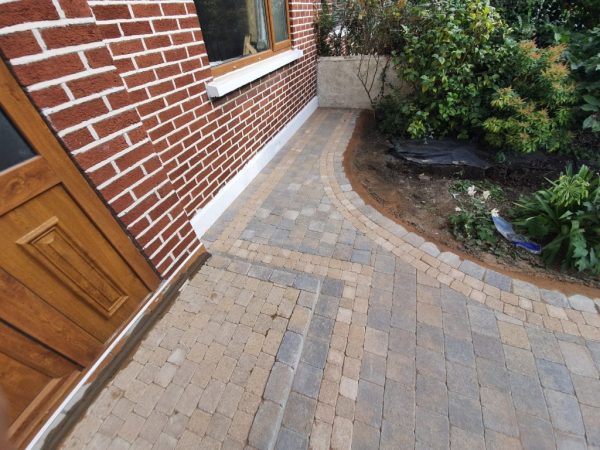 Our block pavers finished project in Monamolin