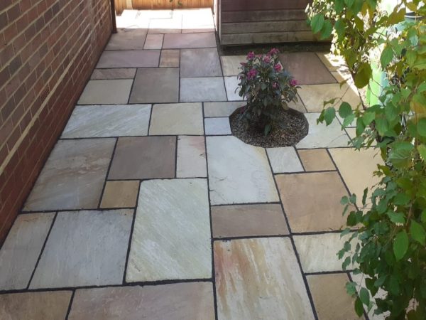 Our patio pavers finished project in Adamstown