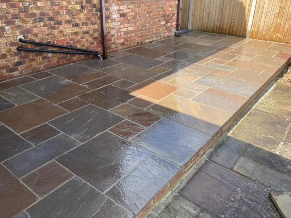 Our patio pavers finished project in Newbawn