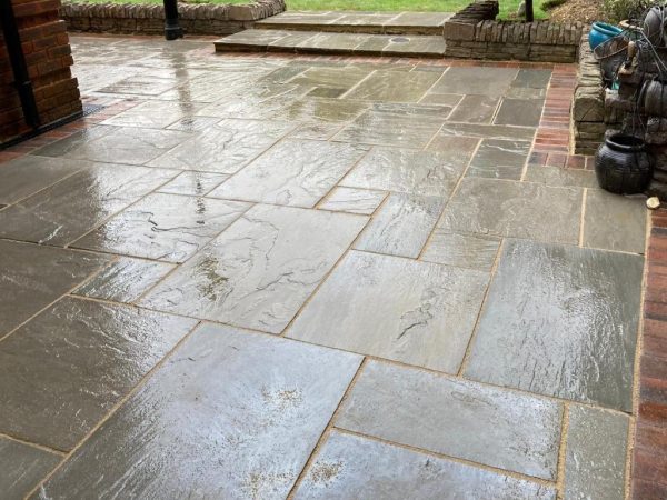 Our patio pavers finished project in Tagoat