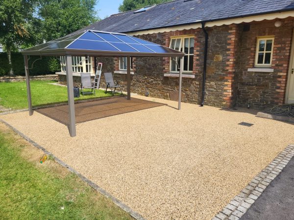 Resin installers finished project in Oulart