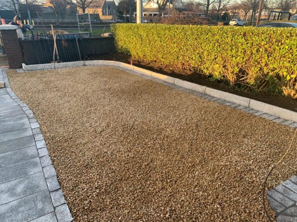 Gravel installations on driveway in Carrickbeg, County Tipperary