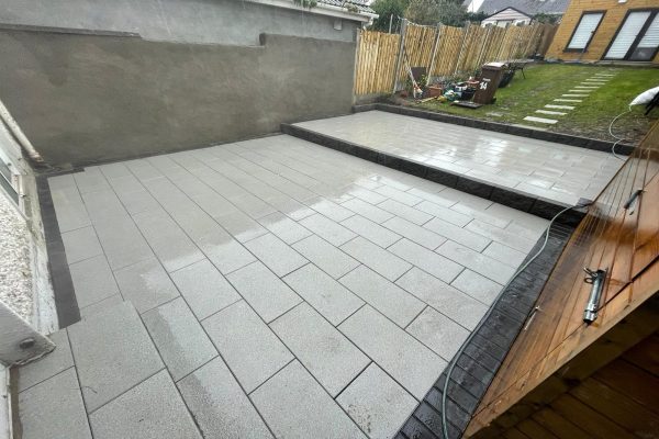 Patio installation in Affane, County Waterford