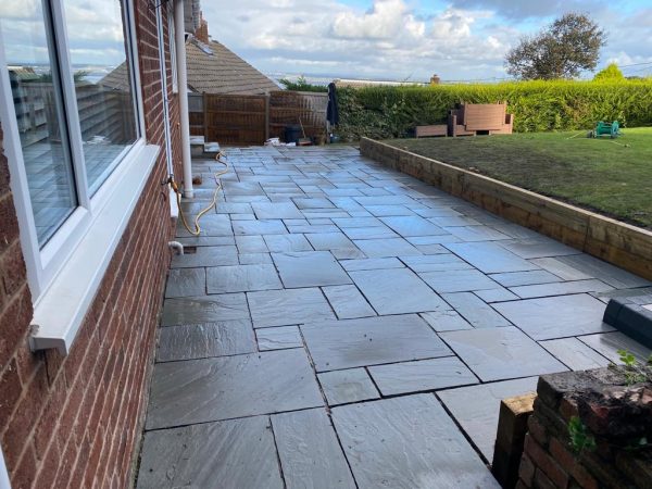 Patio installation in Dualla, County Tipperary