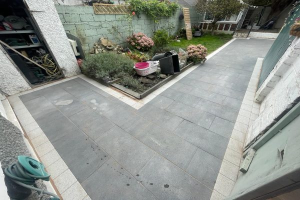 Patio installation in Inch, County Wexford