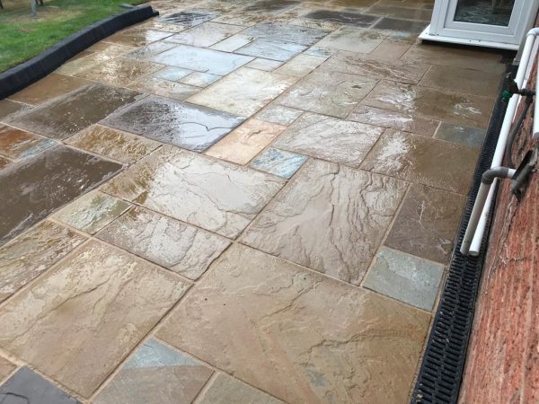 Patio installation in Fethard, County Tipperary