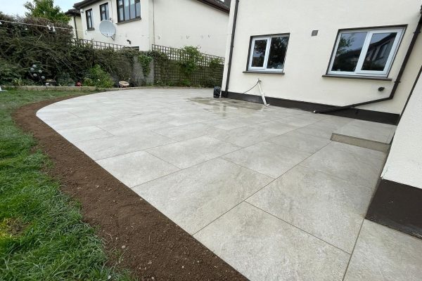 Patio installation in Killenaule, County Tipperary